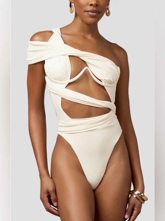 Mbm Swim Other - 🆕NWT MBM Swim — Bella One-Piece Swimsuit — Small — Cream